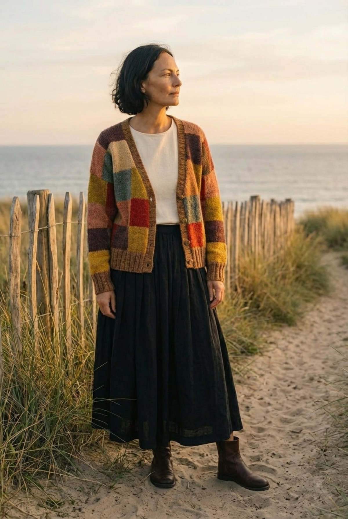 World of Crow Mosaic Highland Cardigan - Image 1 of 4