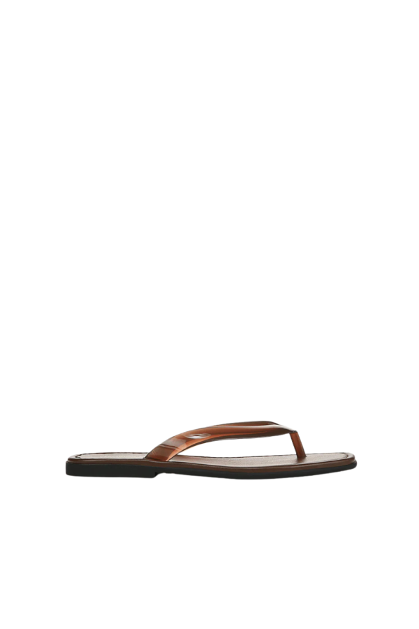 Veronica Beard Clea Jelly Flip-Flop Sandal - Hazelwood
