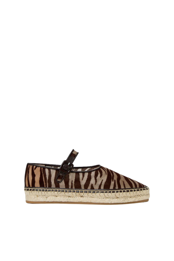 Loeffler Randall Clover Espadrille - Zebra