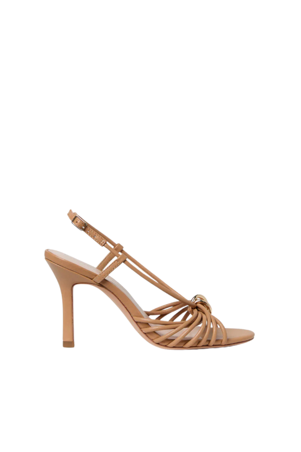 Loeffler Randall Mareka Strappy Heel Sandal - Dune