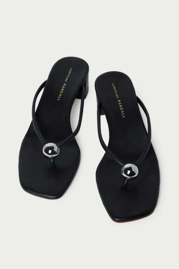 Loeffler Randall Odessa Heeled Sandal - Black