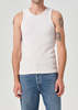 AGOLDE Viggo Tank Top - Powder - Thumbnail 2