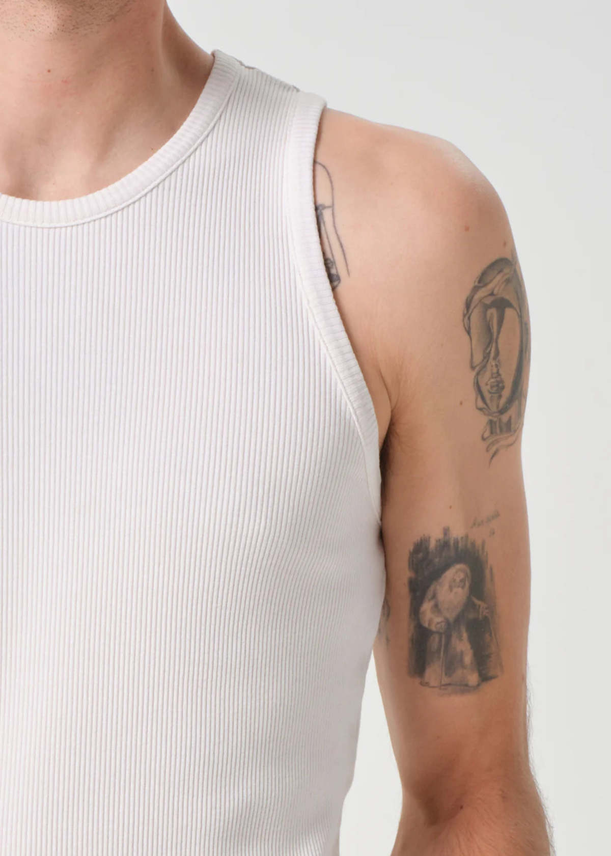 AGOLDE Viggo Tank Top - Powder - Image 3 of 6