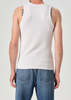 AGOLDE Viggo Tank Top - Powder - Thumbnail 6