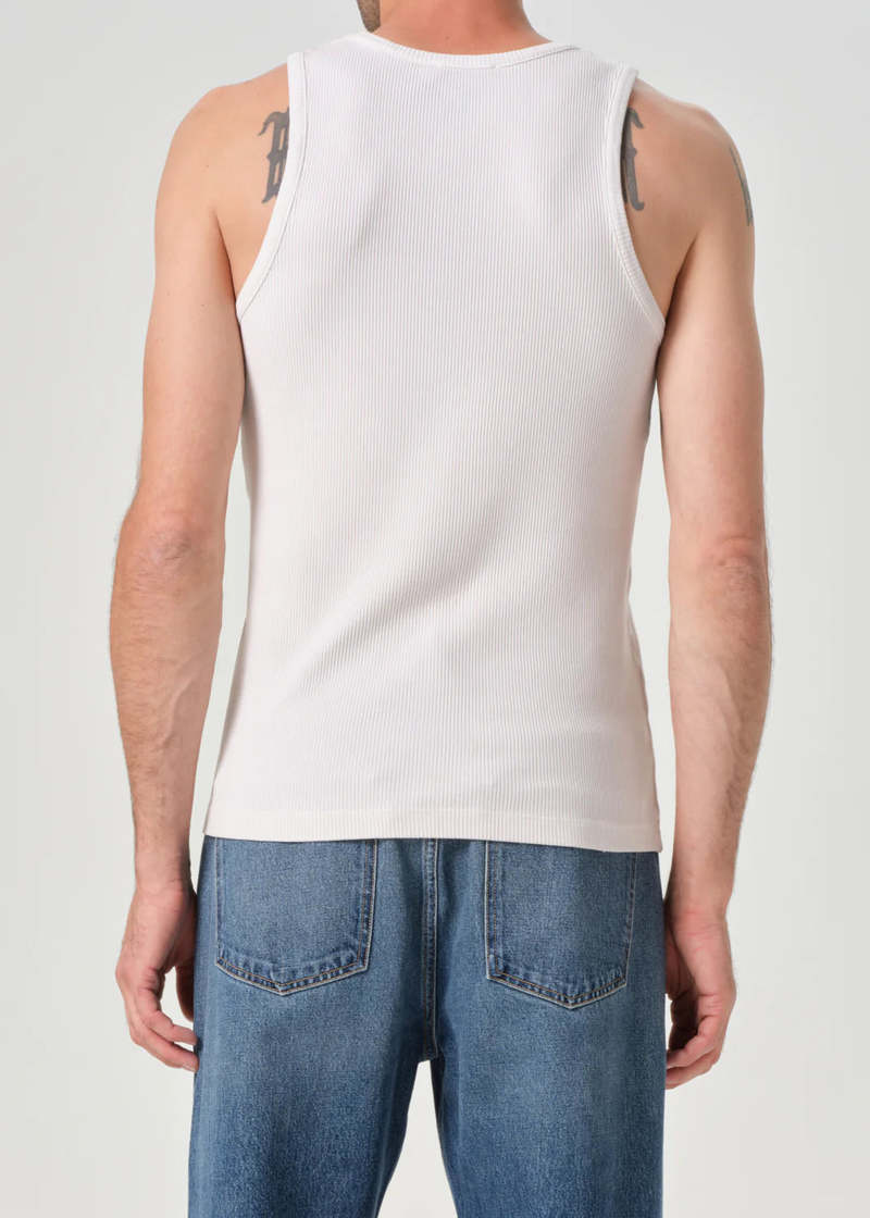 AGOLDE Viggo Tank Top - Powder