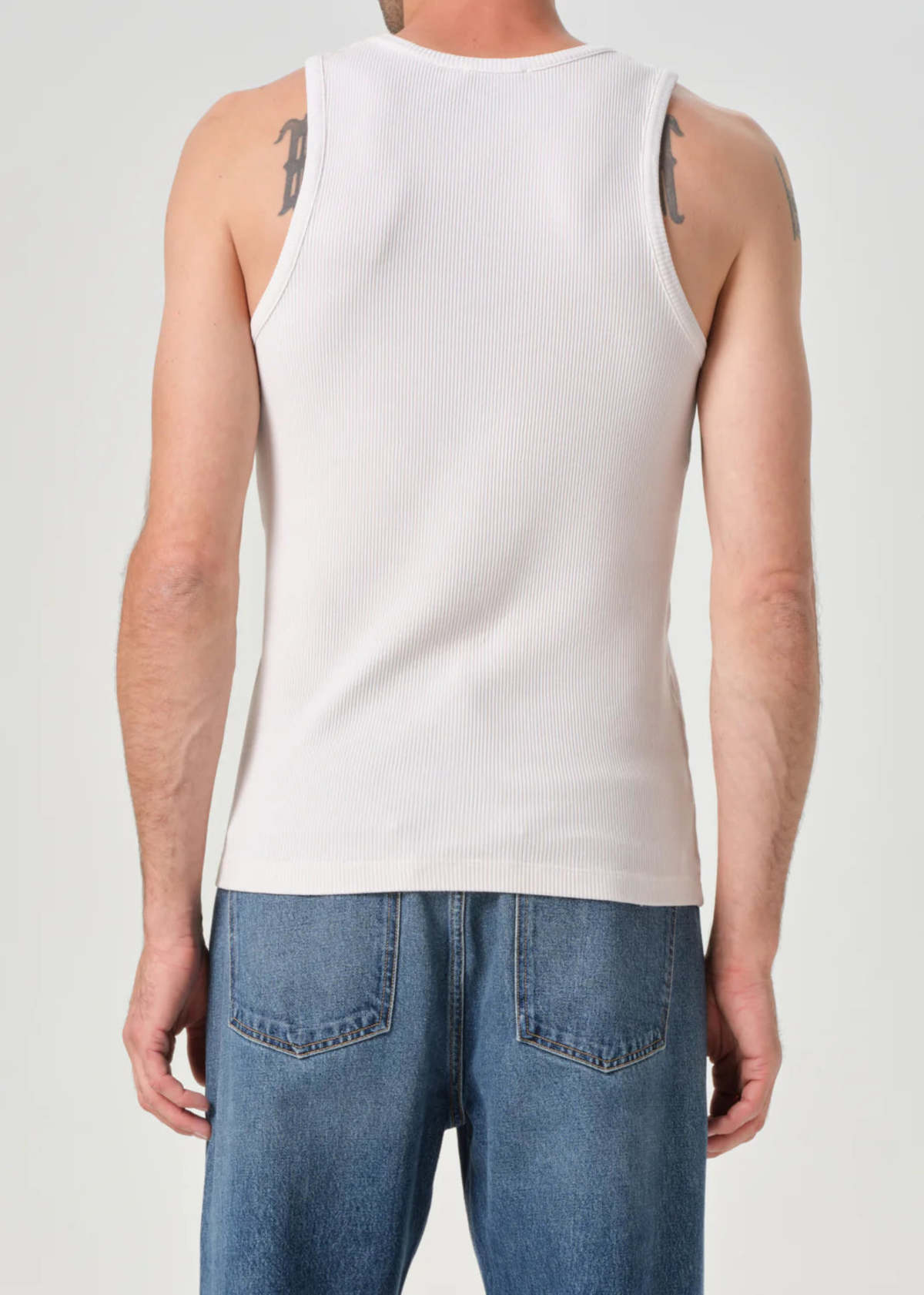 AGOLDE Viggo Tank Top - Powder - Image 6 of 6