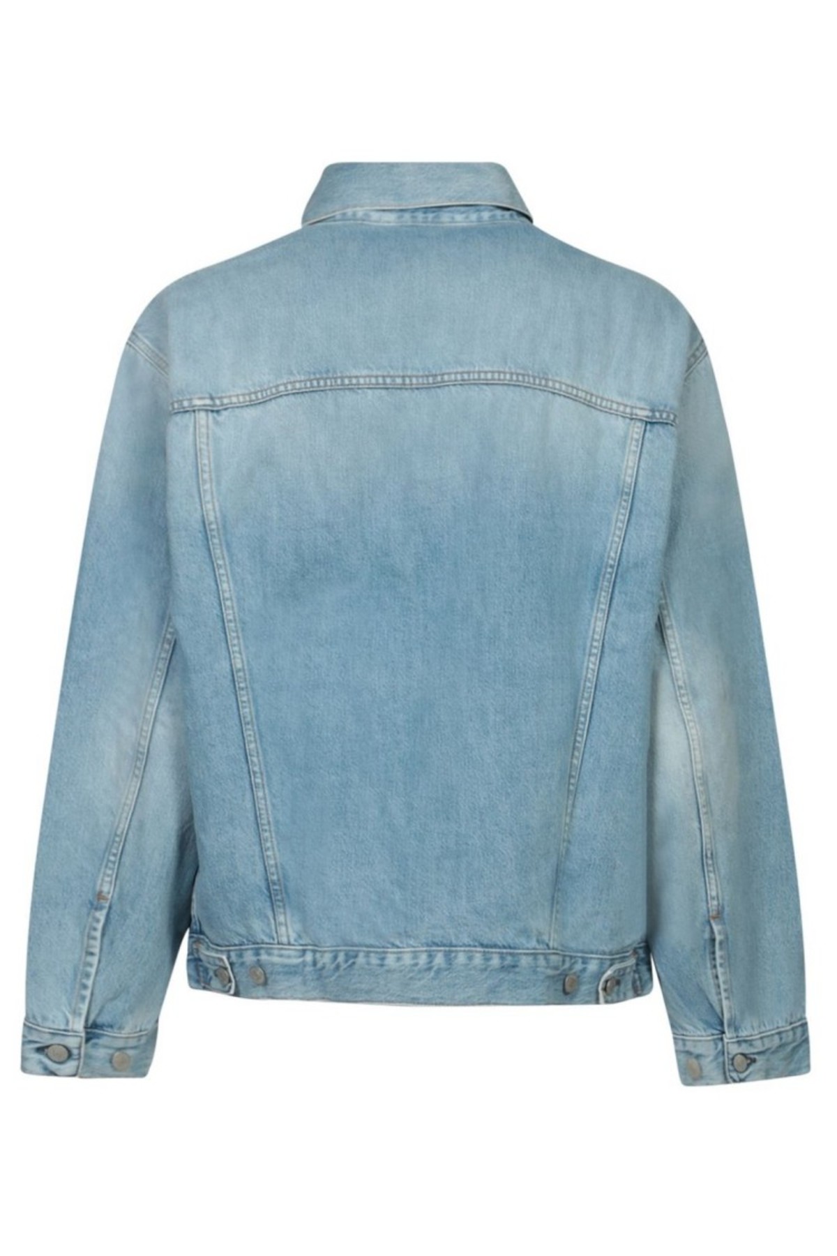 Acne Studios Light Wash Denim Jacket - Blue - Image 2 of 3