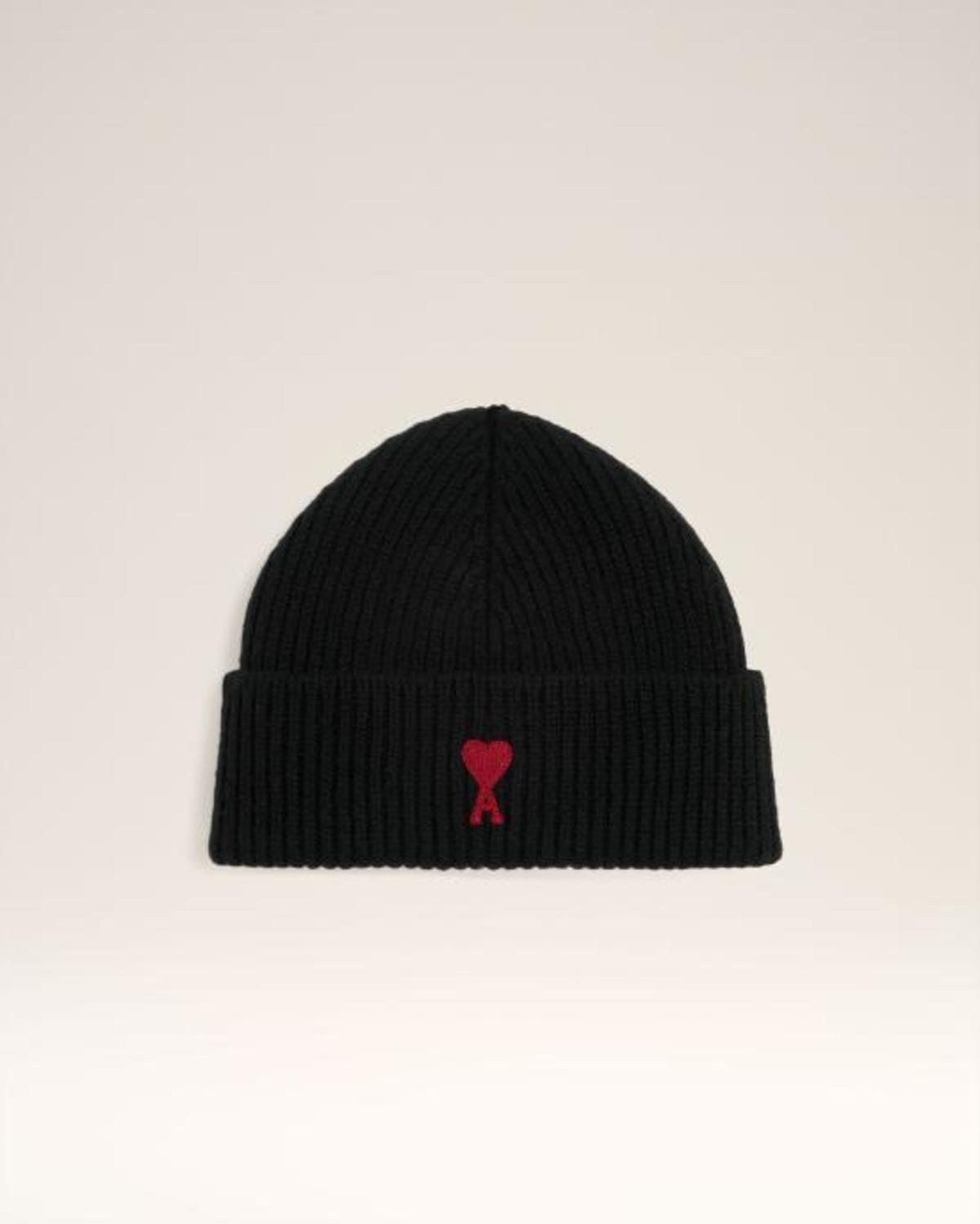 AMI Beanie - Black Red - Image 1 of 3