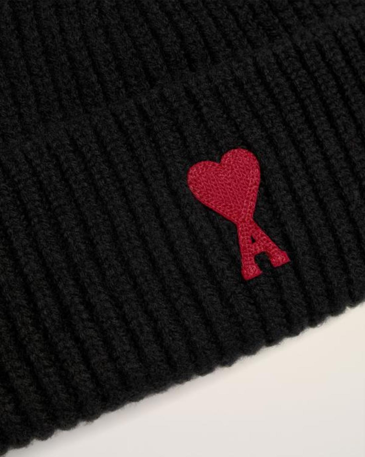 AMI Beanie - Black Red - Image 3 of 3