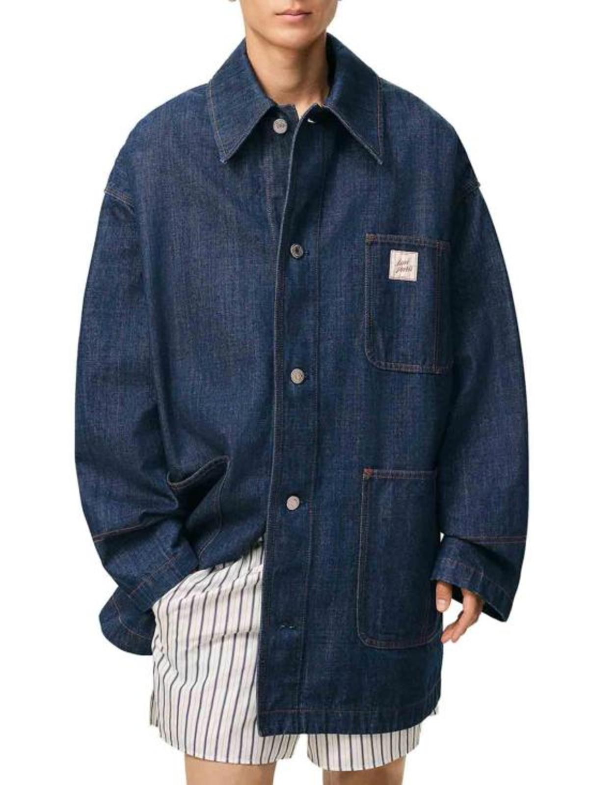 AMI Denim Jacket - Indigo - Image 3 of 5