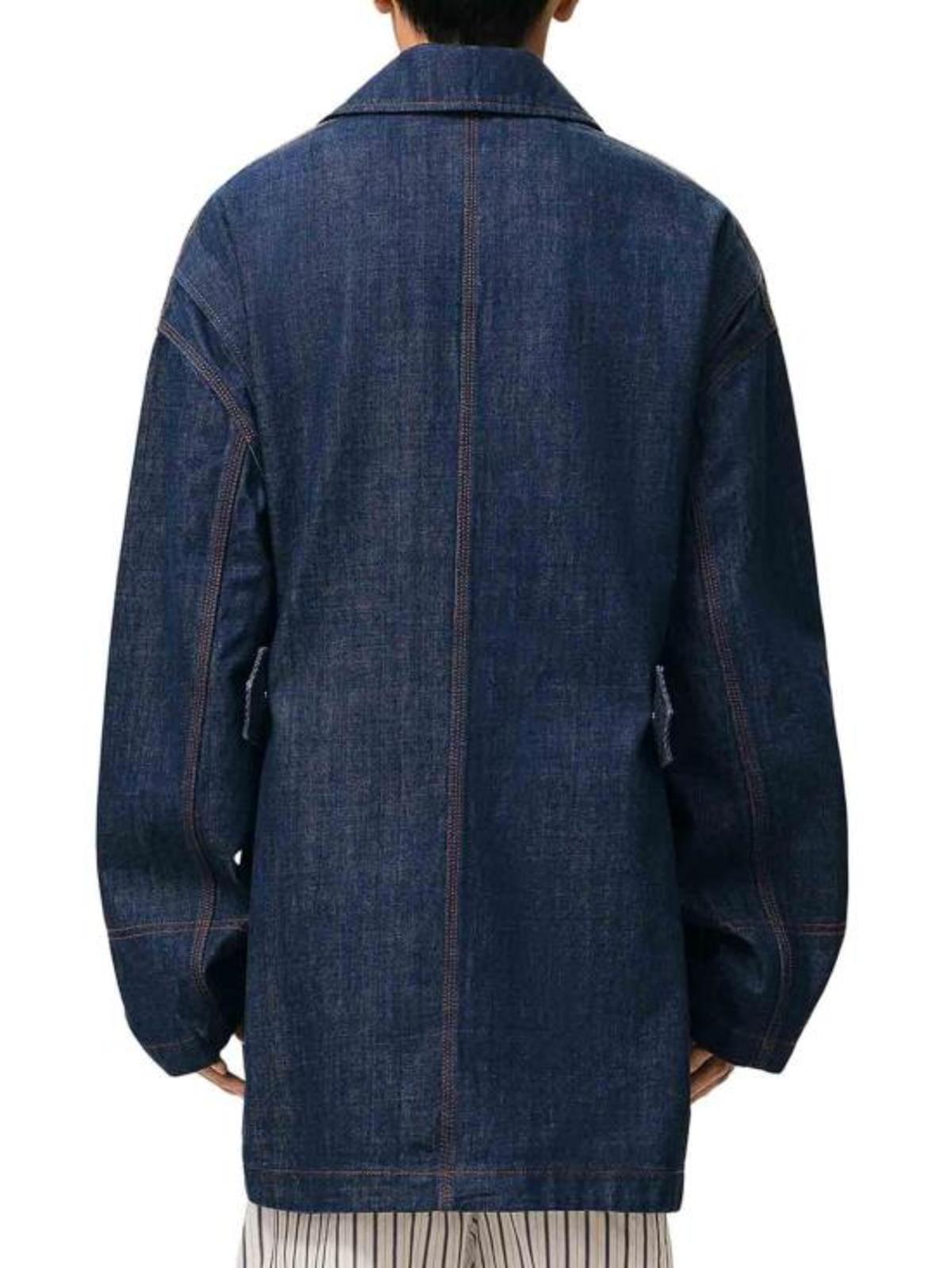 AMI Denim Jacket - Indigo - Image 4 of 5