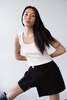 Noble Waffle Square Crop Tank - Bone - Thumbnail 2