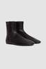 Dries Van Noten Leather Sock Boots - Black - Thumbnail 3