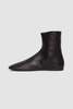 Dries Van Noten Leather Sock Boots - Black - Thumbnail 5