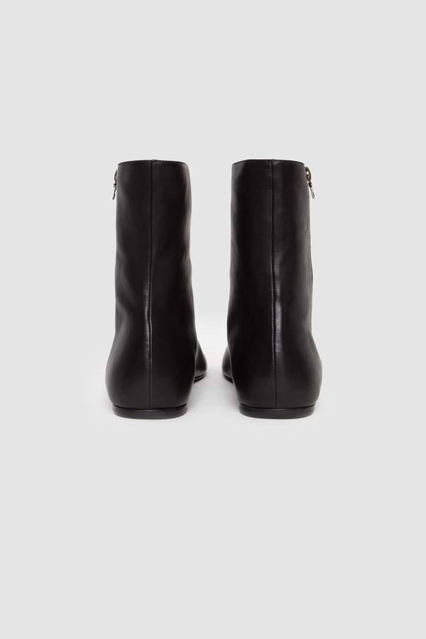 Dries Van Noten Leather Sock Boots - Black