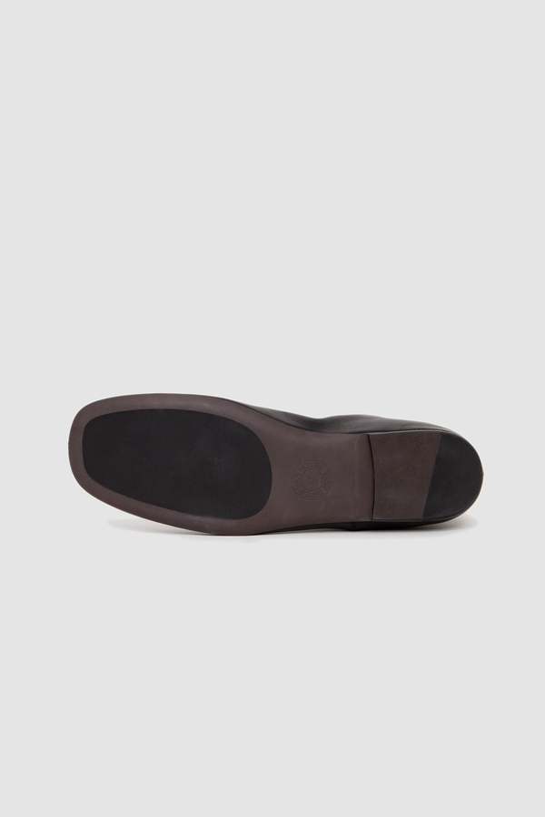 Dries Van Noten Leather Sock Boots - Black