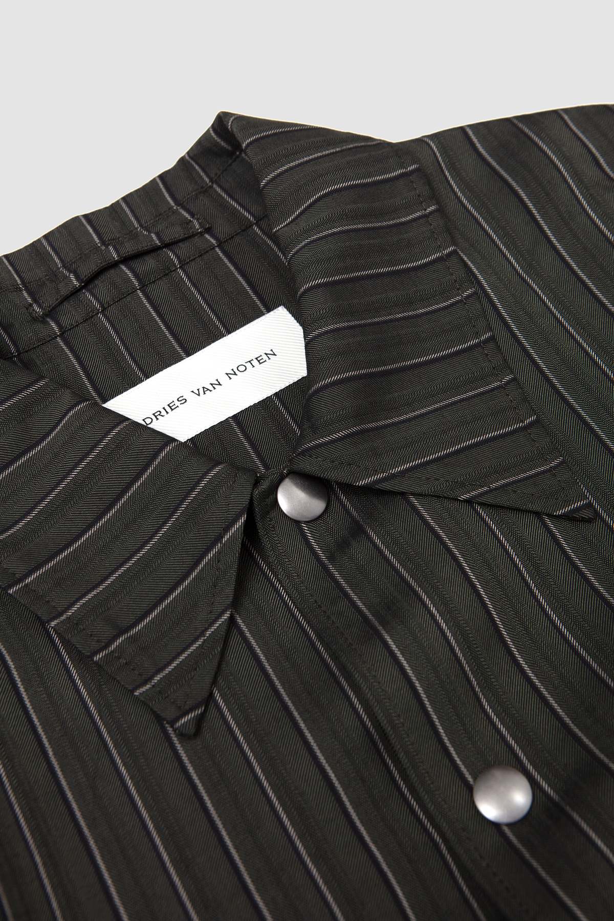 Dries Van Noten Vorries Jacket - Dark Green - Image 3 of 5