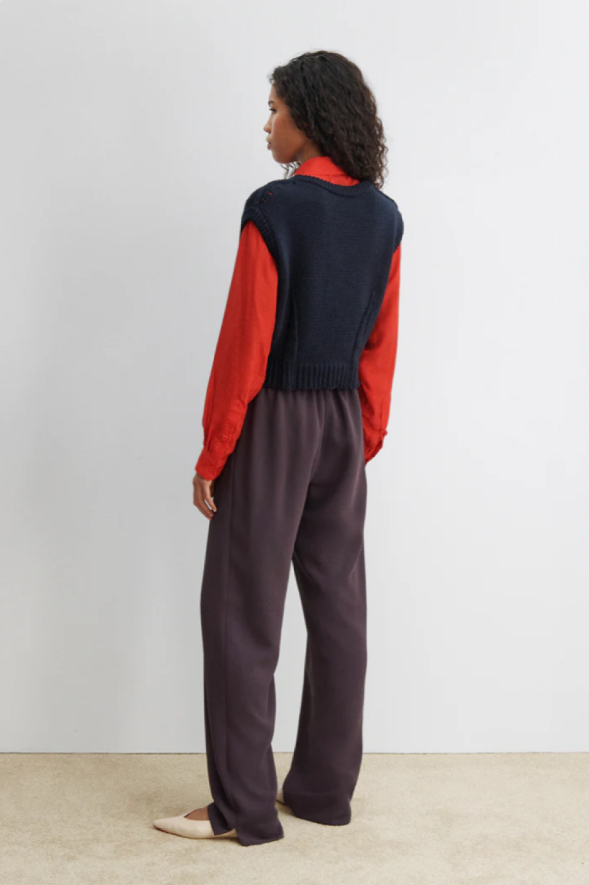 Rachel Comey Corsa Top - Navy - Image 4 of 5
