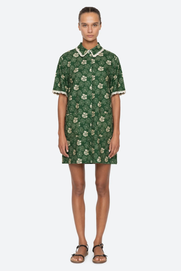 Sea NY Gloria Print Mini Dress