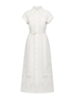 Clea Kya Dress in White - Thumbnail 1