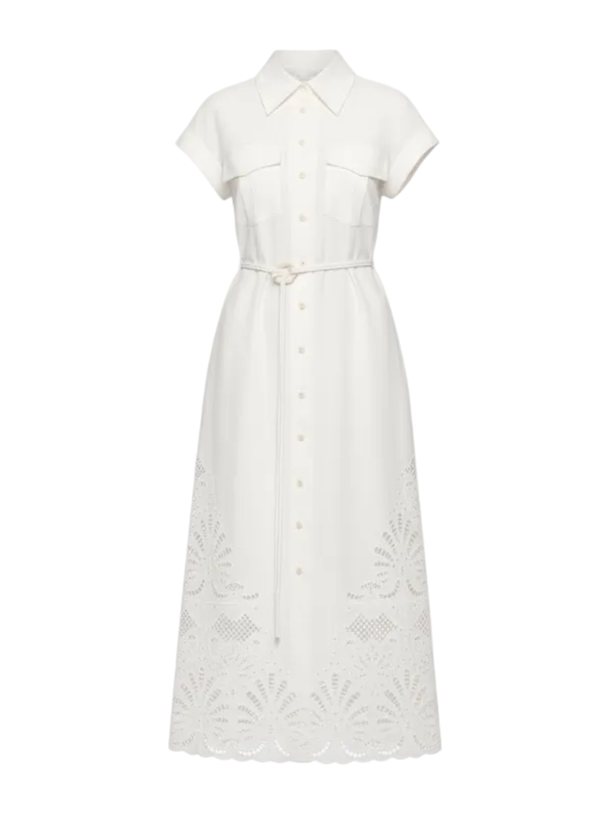 Clea Kya Dress in White - Image 1 of 5