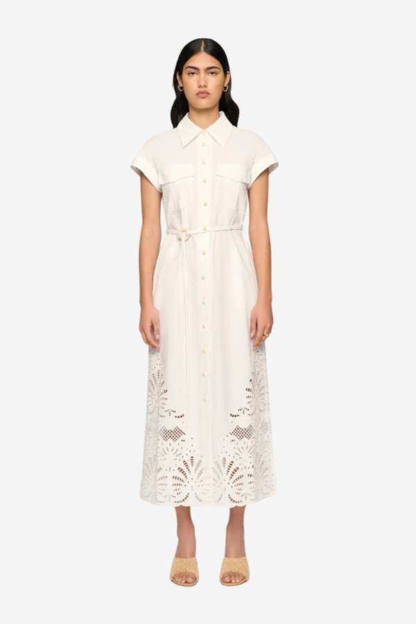 Clea Kya Dress in White