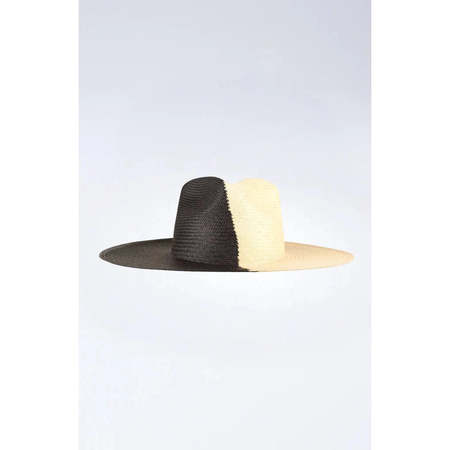 NEW HEADS OF STATE HAT CO. women\'s sombra two-toned fedora hat in black and whit A Custom Hat Experience From Heads Of State Hat Co. Allowed  main image 4