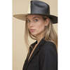 Heads of State Sombra Two-Toned Fedora Hat - Black/White - Thumbnail 2