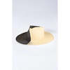 Heads of State Sombra Two-Toned Fedora Hat - Black/White - Thumbnail 5