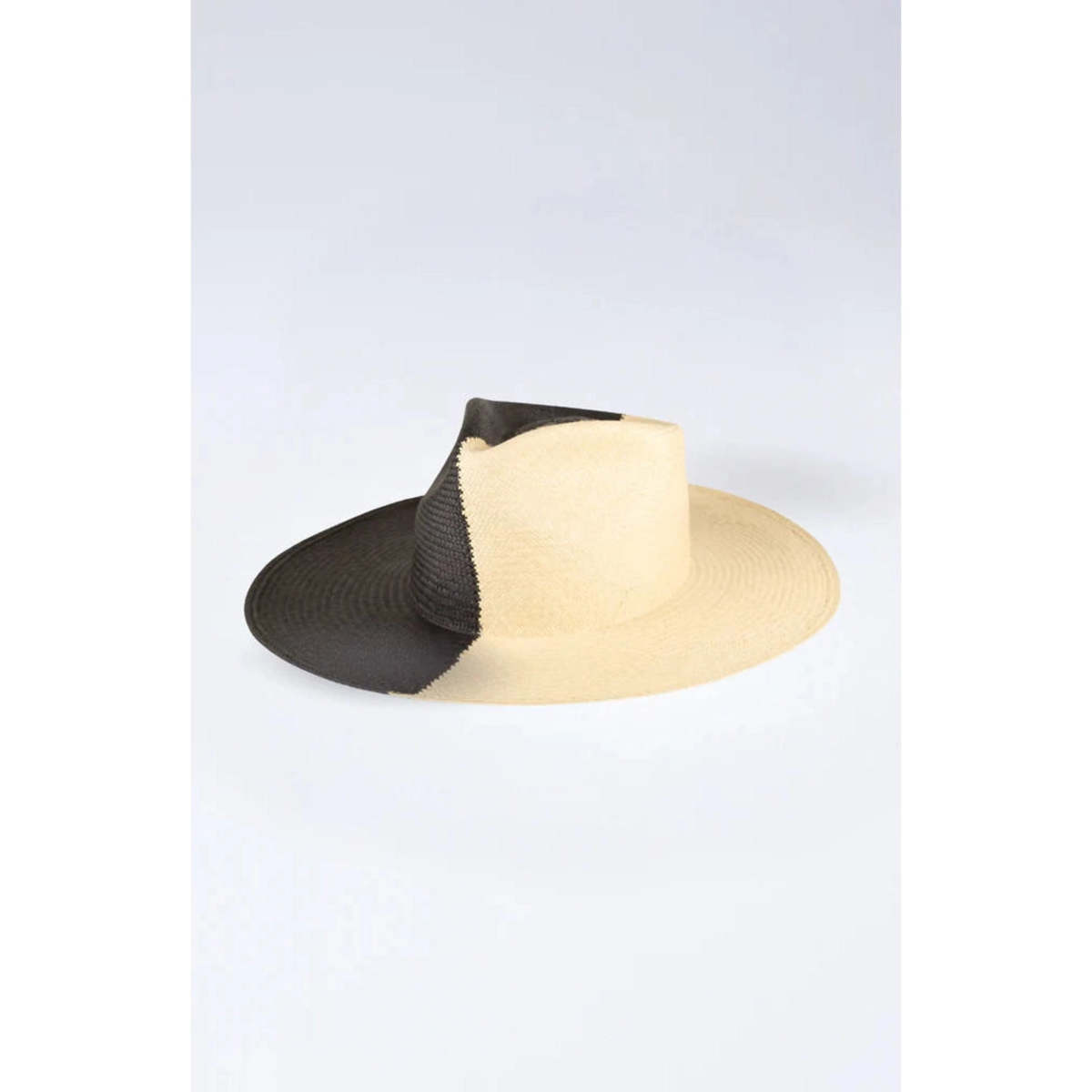 Heads of State Sombra Two-Toned Fedora Hat - Black/White - Image 5 of 6