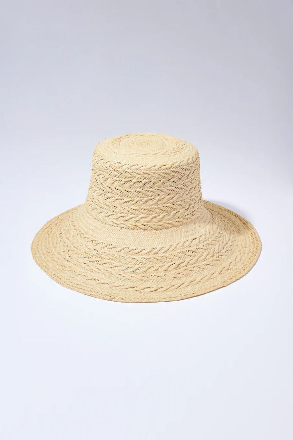 Heads of State Caitlin Straw Bucket Hat - Natural