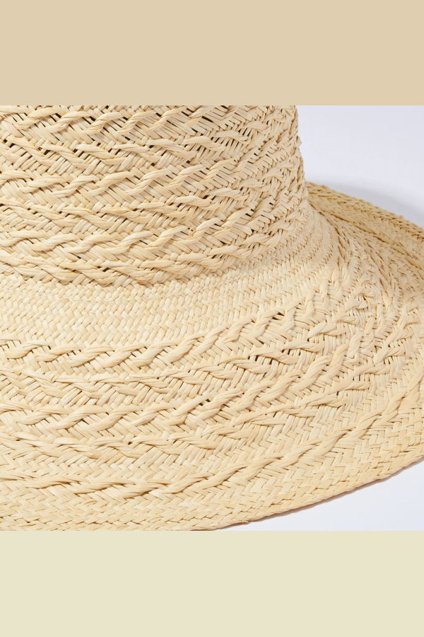 Heads of State Caitlin Straw Bucket Hat - Natural