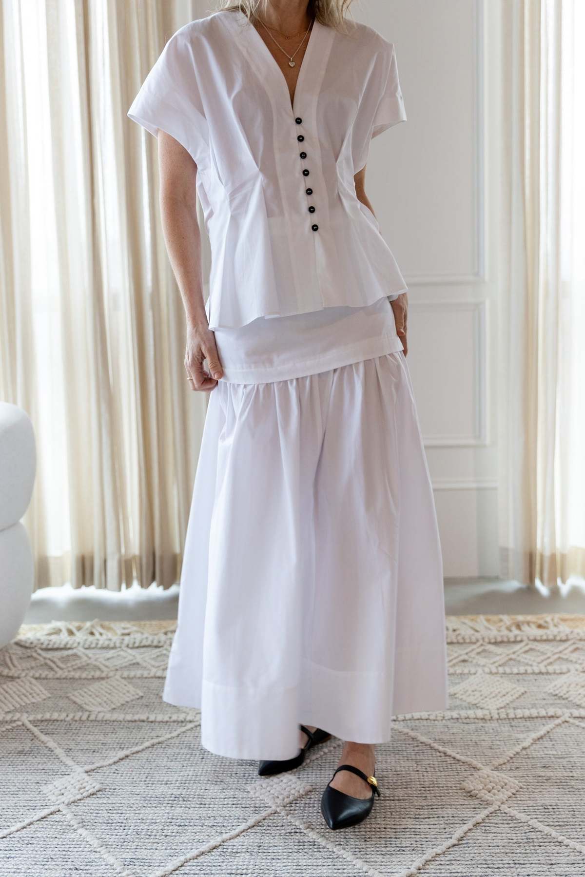 House of Dagmar Cotton Maxi Skirt - Image 2 of 10