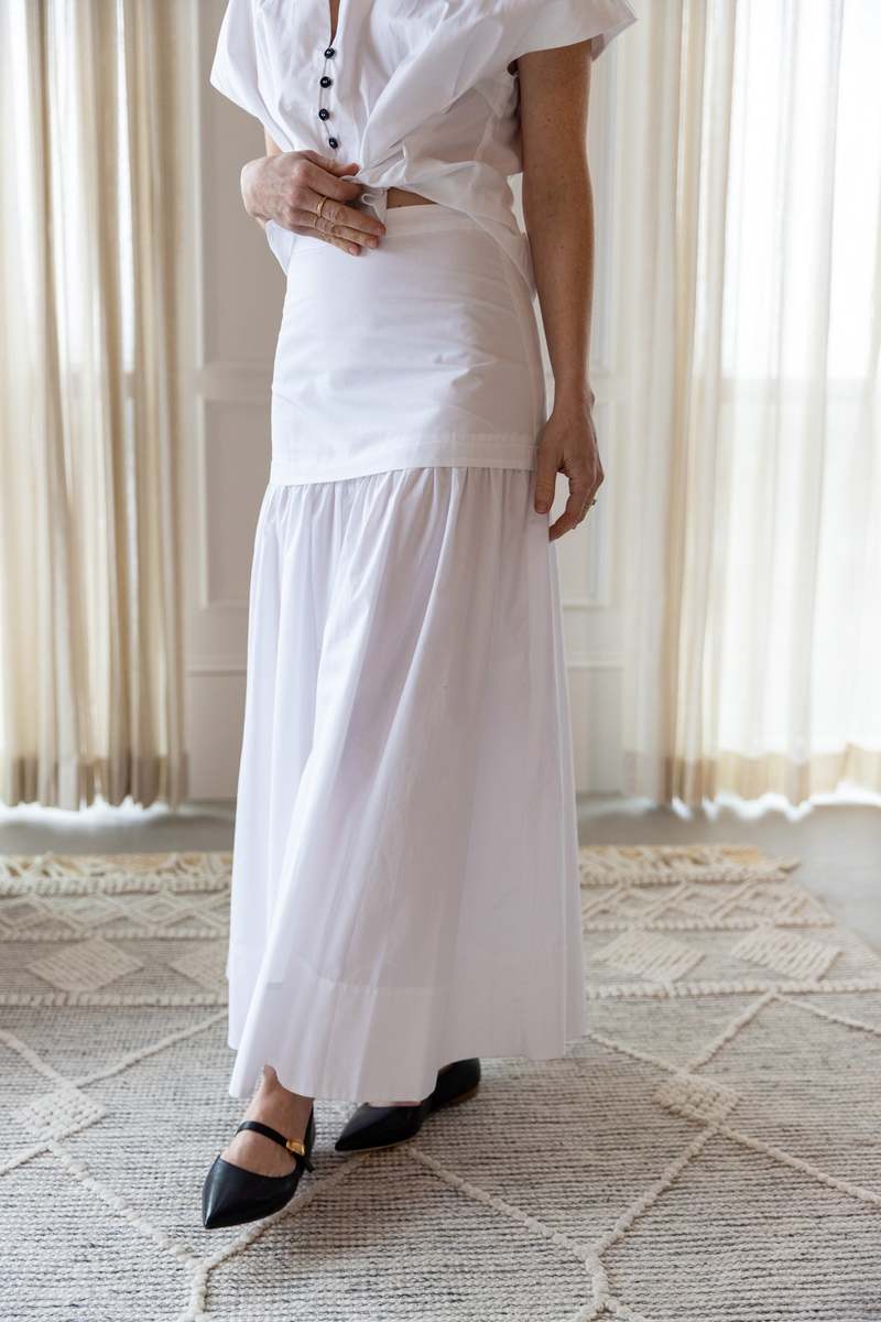 House of Dagmar Cotton Maxi Skirt