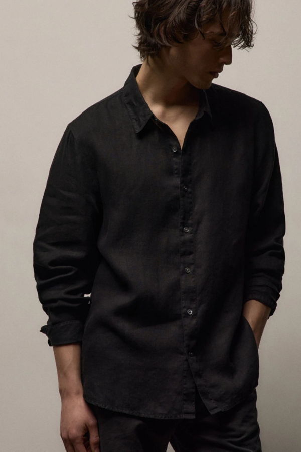 James Perse Classic Linen Shirt