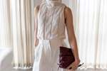 STUDIO AMELIA Ruched Clutch - Thumbnail 9