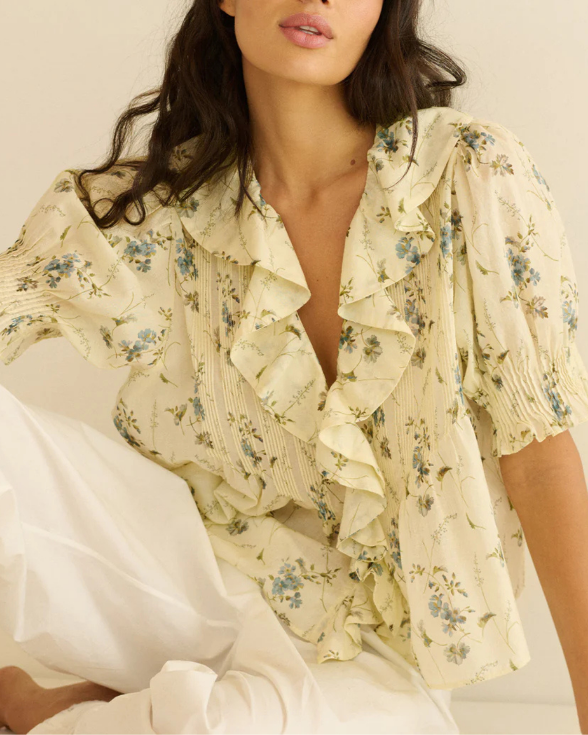 DÔEN Henri Top - Sunshine Prairie Rose - Image 4 of 6