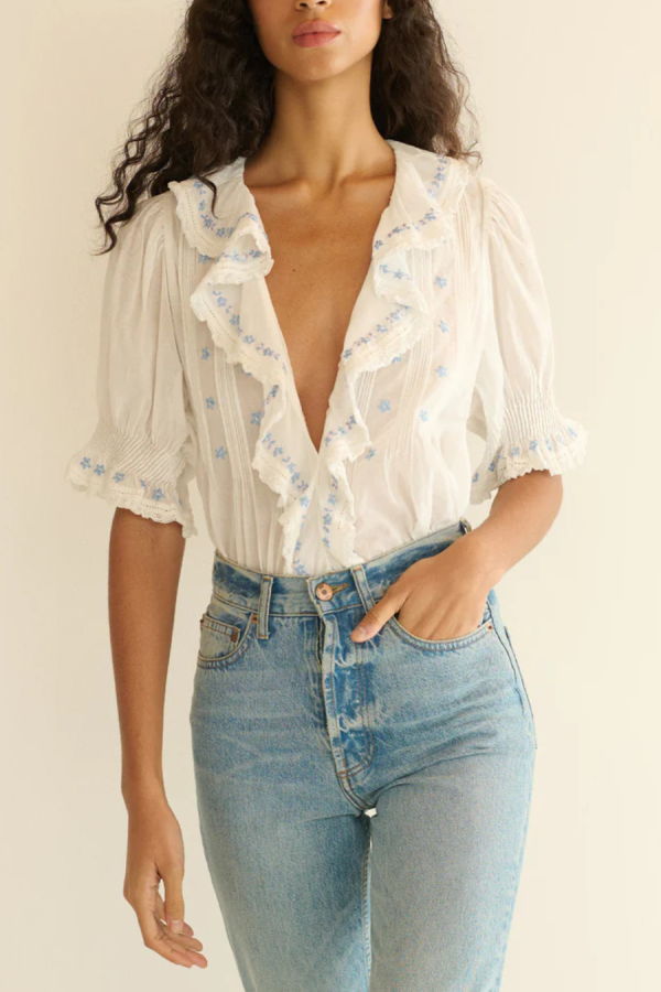 DÔEN Hettie Top - Salt