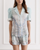 AQUA BLU Jolene Shirt - Triomphe Print - Thumbnail 1