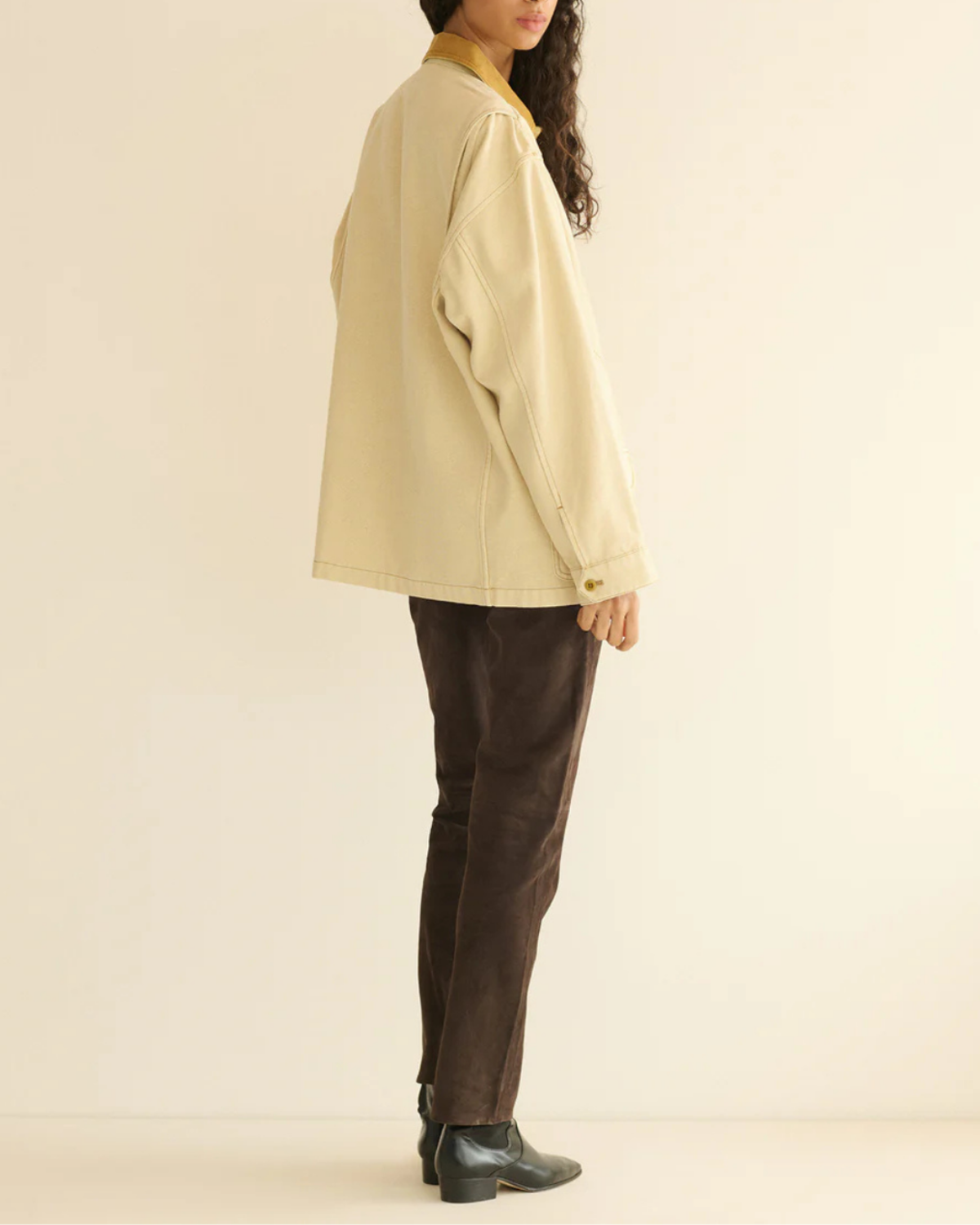 DÔEN Pascual Jacket - Straw - Image 4 of 6