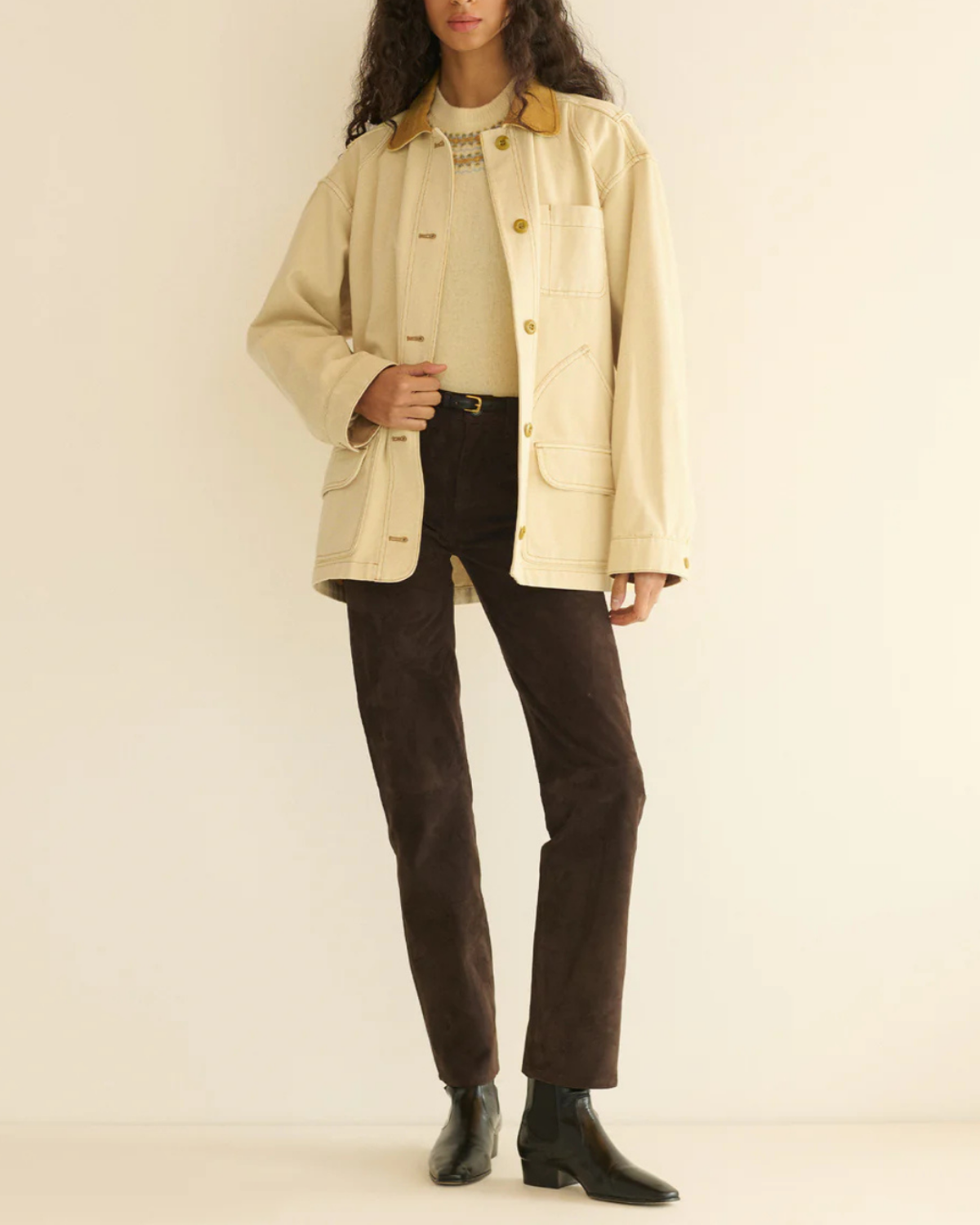 DÔEN Pascual Jacket - Straw - Image 6 of 6