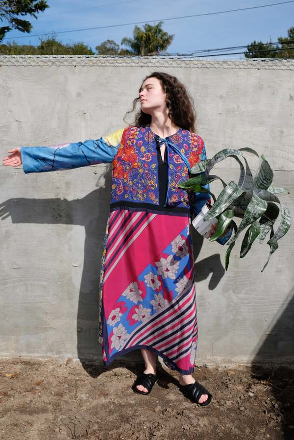 Beklina Gubi Cross Slide Sandals - Black