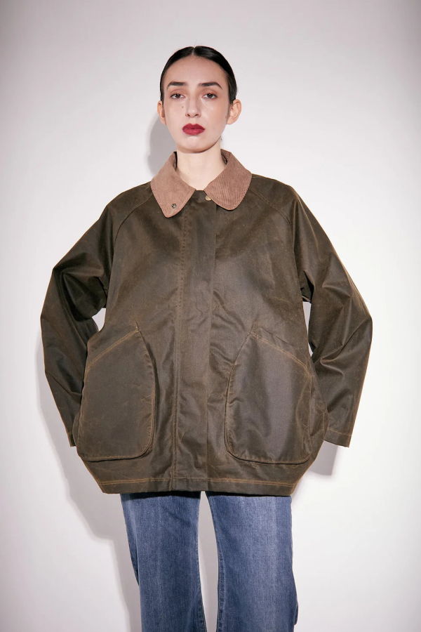 BRIXTOL TEXTILES Davonna P26 Coat - Olive