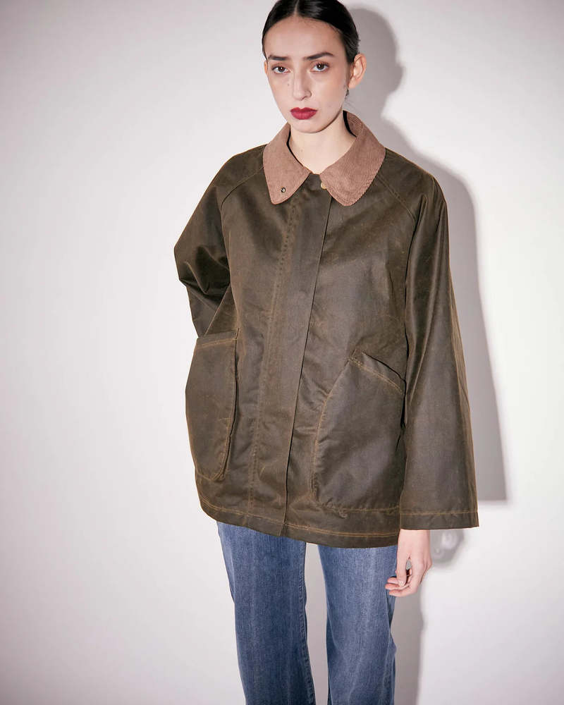 BRIXTOL TEXTILES Davonna P26 Coat - Olive