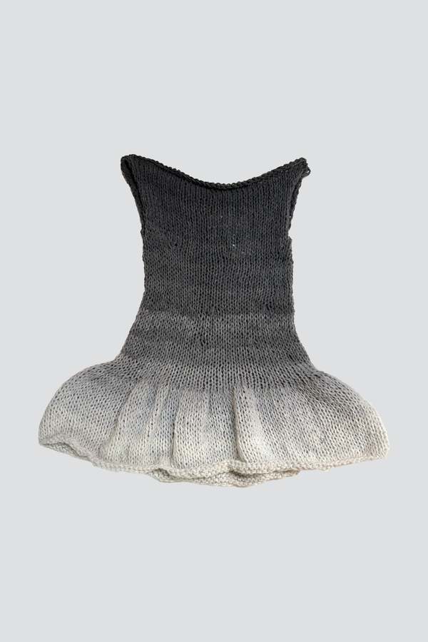 Synph17 Grey Gradient Knit Dress