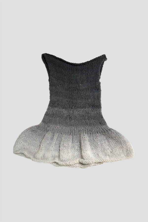 Synph17 Grey Gradient Knit Dress