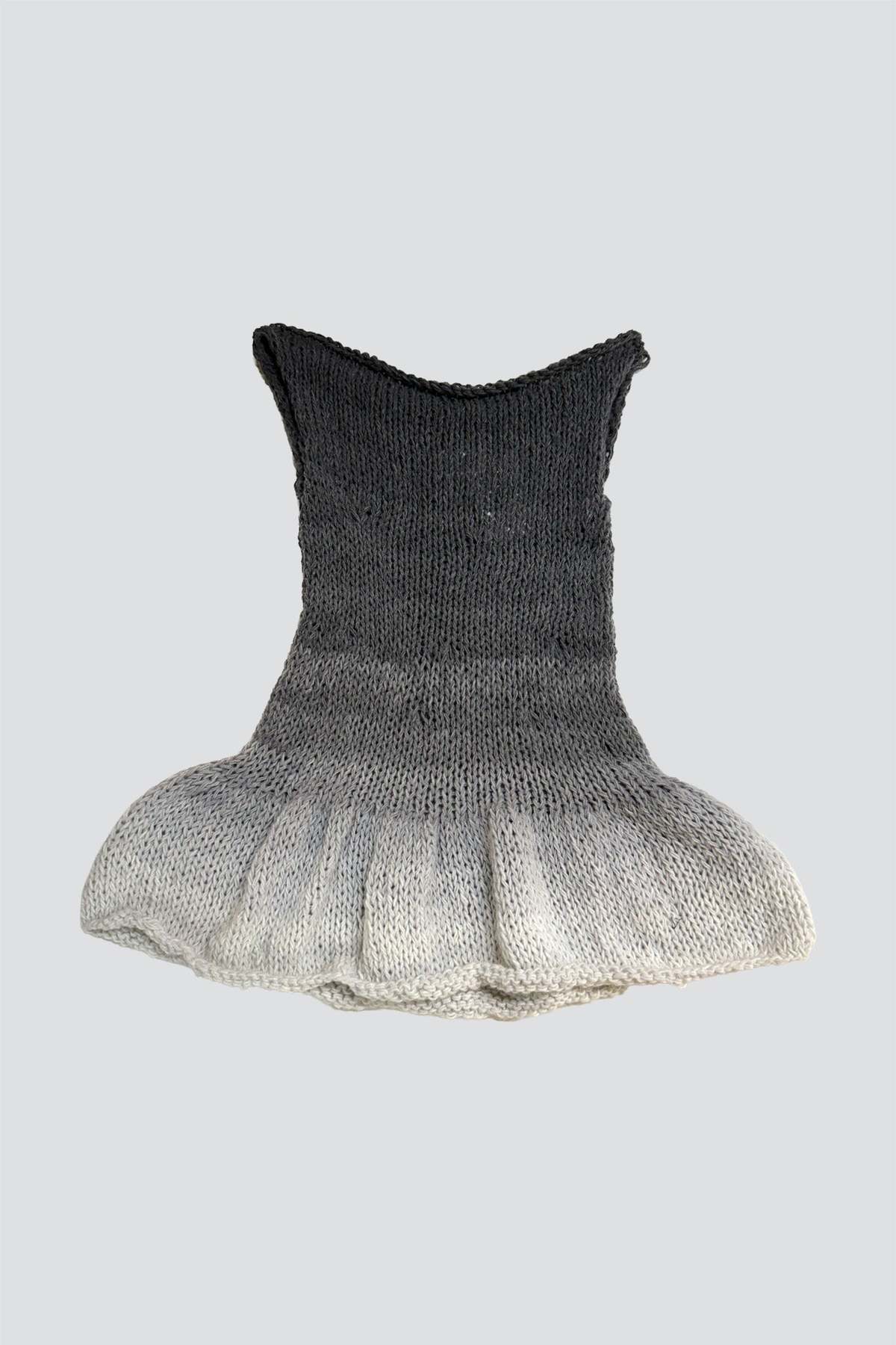 Synph17 Grey Gradient Knit Dress - Image 1 of 2