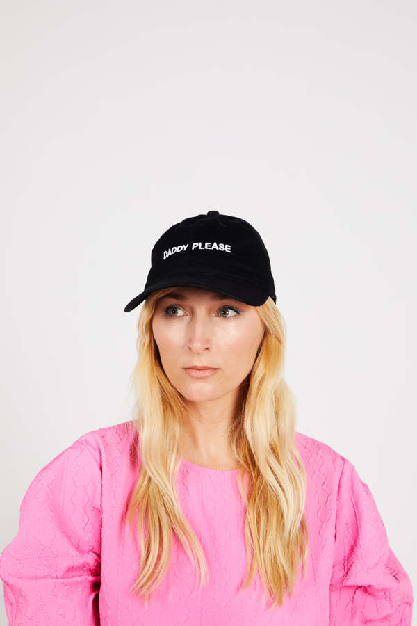 "INTENTIONALLY __________." Daddy Please Dad Cap