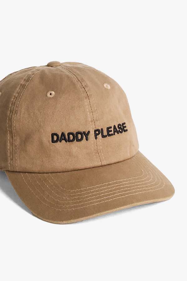 "INTENTIONALLY __________." Daddy Please Dad Cap