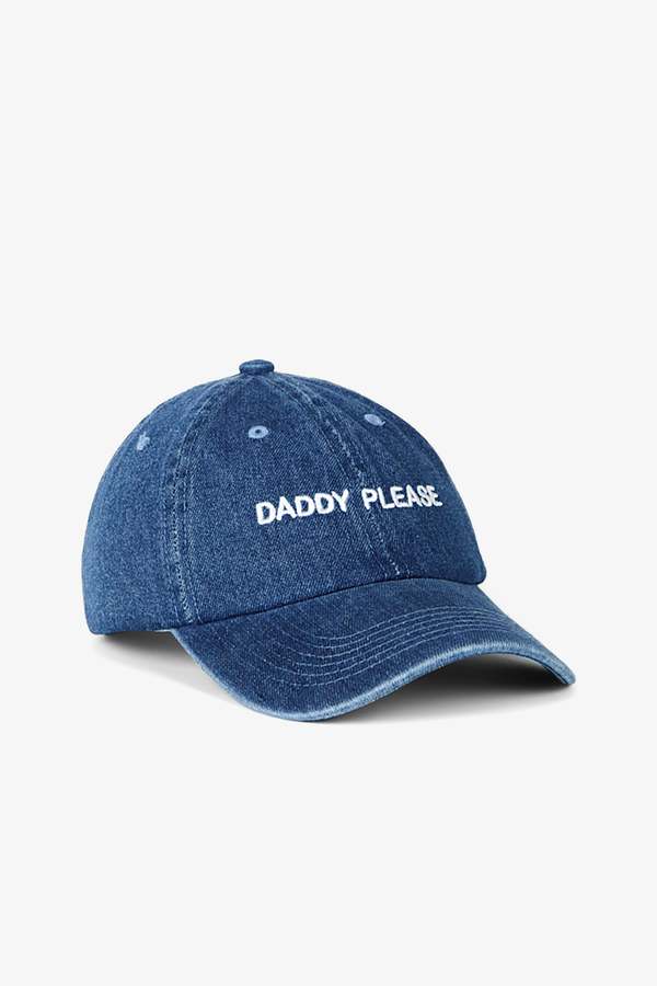 "INTENTIONALLY __________." Daddy Please Dad Cap